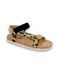 SANDALIA BIO LEOPARDO