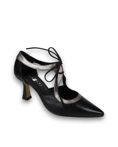 PUNTA TALON MARRON NEGRO