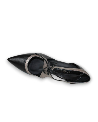 PUNTA TALON MARRON NEGRO