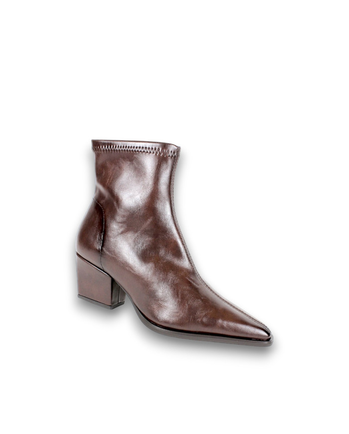 BOTIN TEXAS LUX WOW STR MARRON