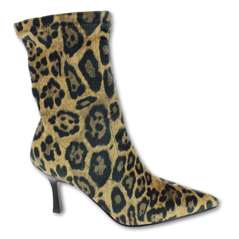 BOTIN LEOPARDO NEGRO